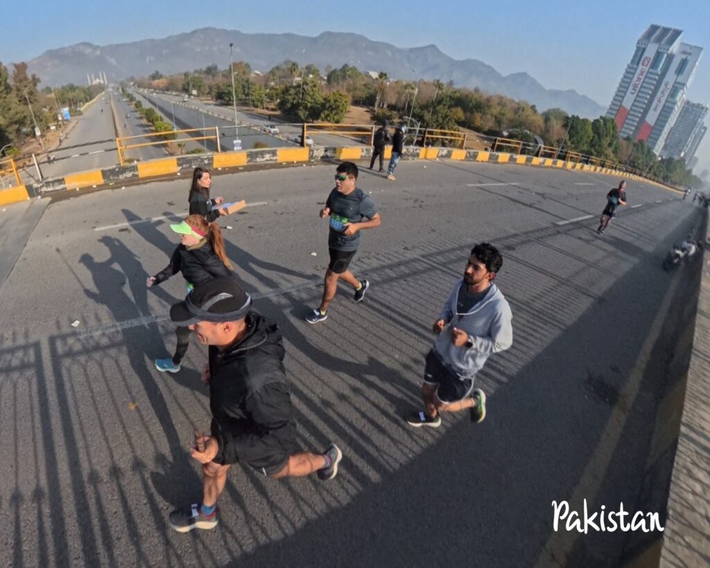 The running ginger running in Pakistan, Islamabad Marathon 2026