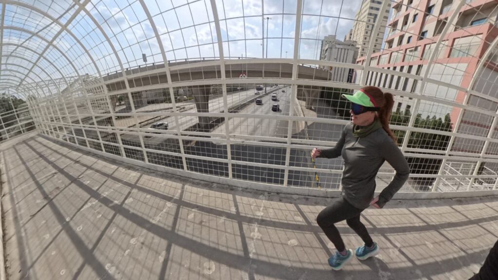 The Running Ginger running in Bahrain. Recommended route in Bahrain, Mamana.