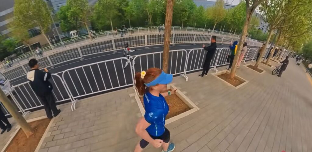 The running ginger running with robots: humanoid robot e-town half marathon in Beijing in 2026