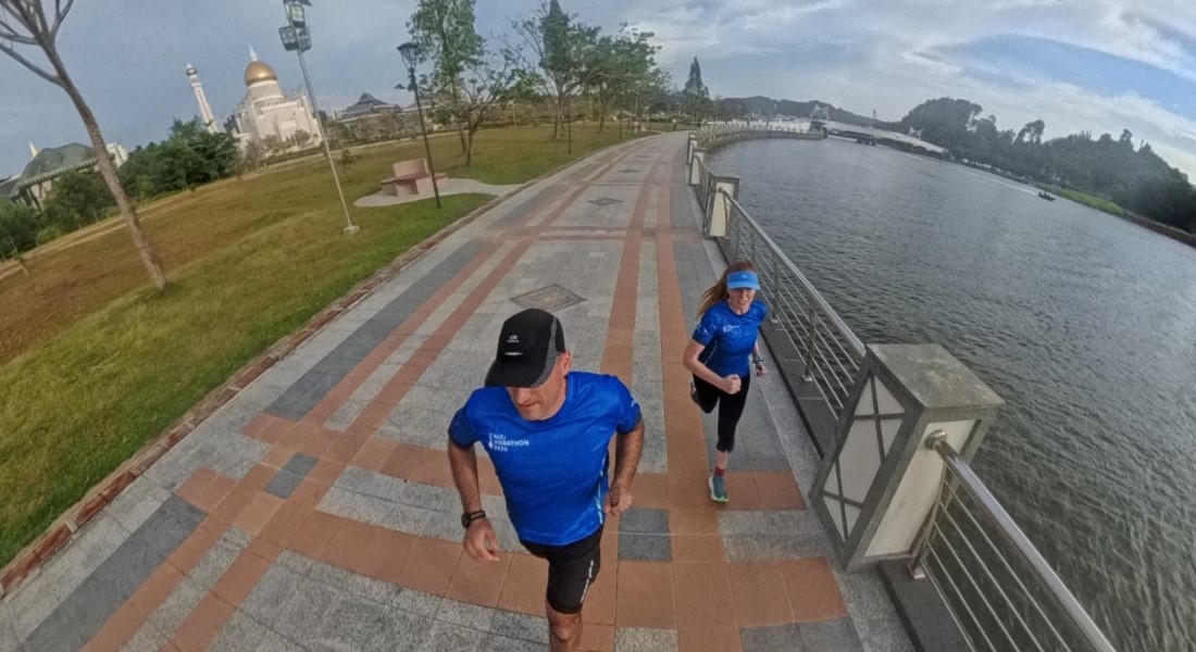 The running ginger running in Brunei in 2026