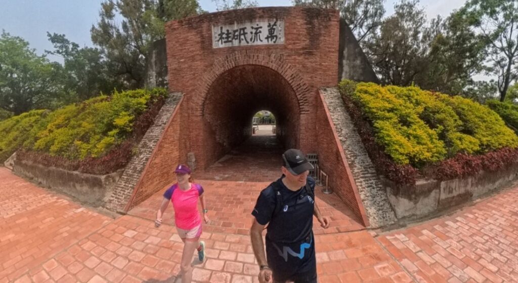 Running in Tainan, Taiwan