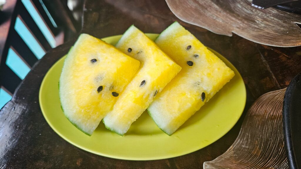 Food in Borneo: Kit Kat ice cream labelled "Borneo chocolate": Fruit