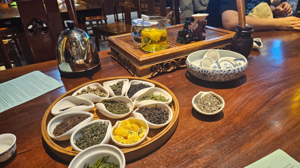 Tea in Xi'an: so many choices!