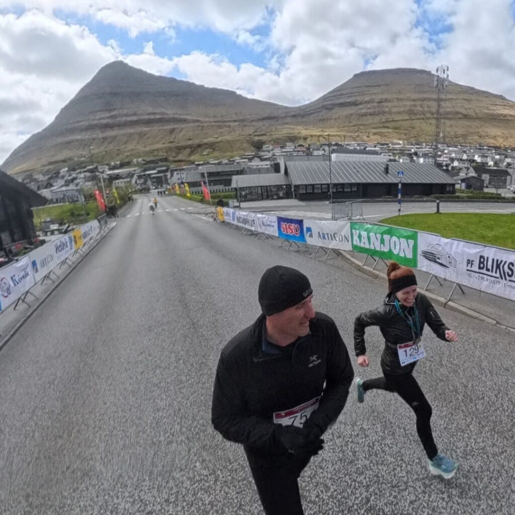 Running in the Faroe Islands