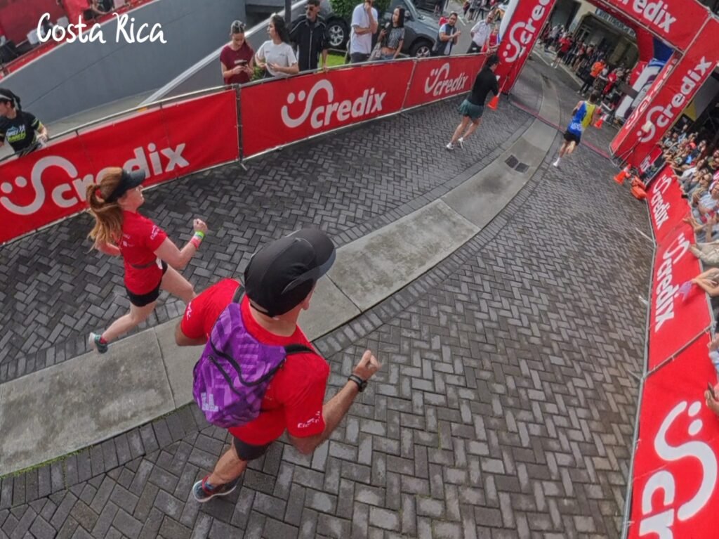 The Running Ginger running in Costa Rica in 2026