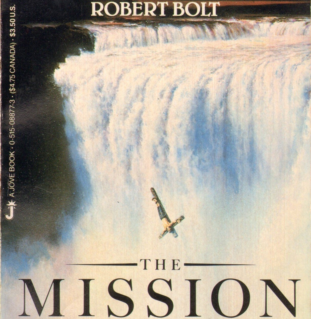 Selected book for travelling to Iguazu Falls: "The Mission" by Robert Bolt.
